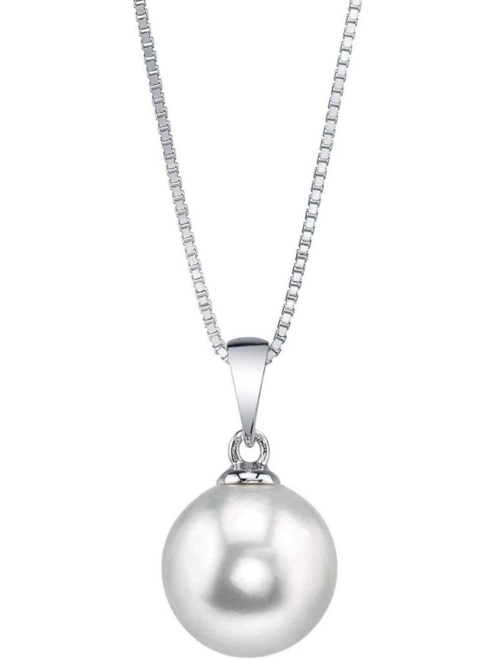 Real Pink & White Freshwater Pearl Necklace for Women, AAAA Grade, Sterling